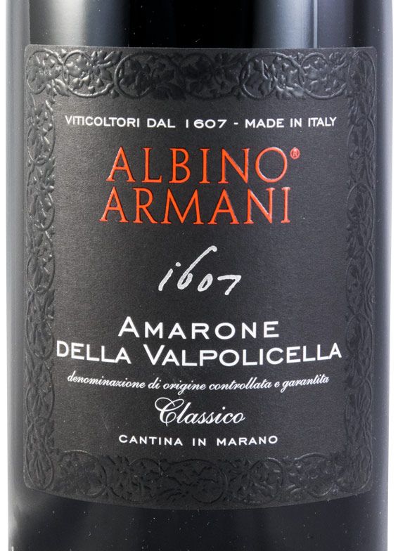 2012 Albino Armani Amarone della Valpolicella tinto