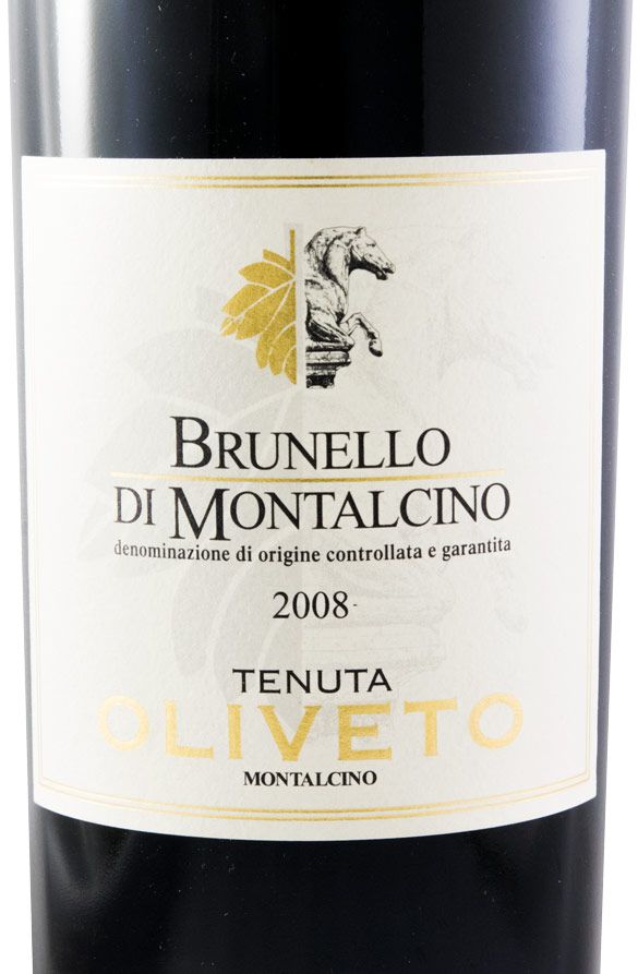 2008 Tenuta Oliveto Brunello di Montalcino red