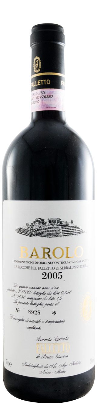 2005 Bruno Giacosa Barolo Le Rocche del Falletto red