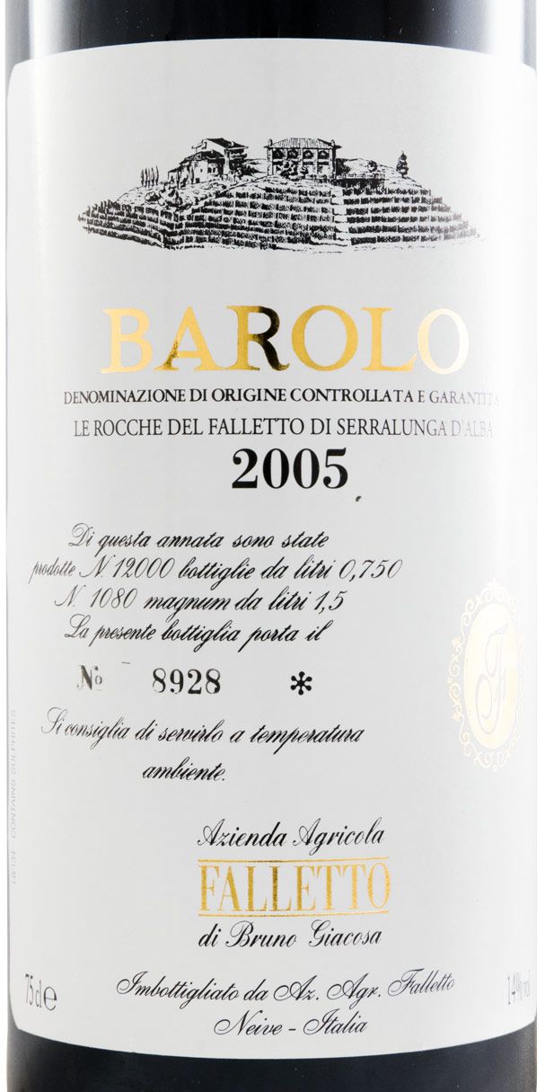 2005 Bruno Giacosa Barolo Le Rocche del Falletto red