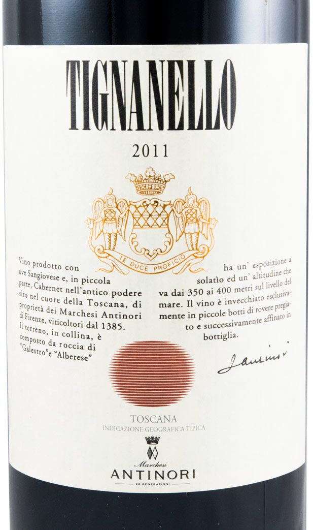 2011 Tignanello tinto 1,5L