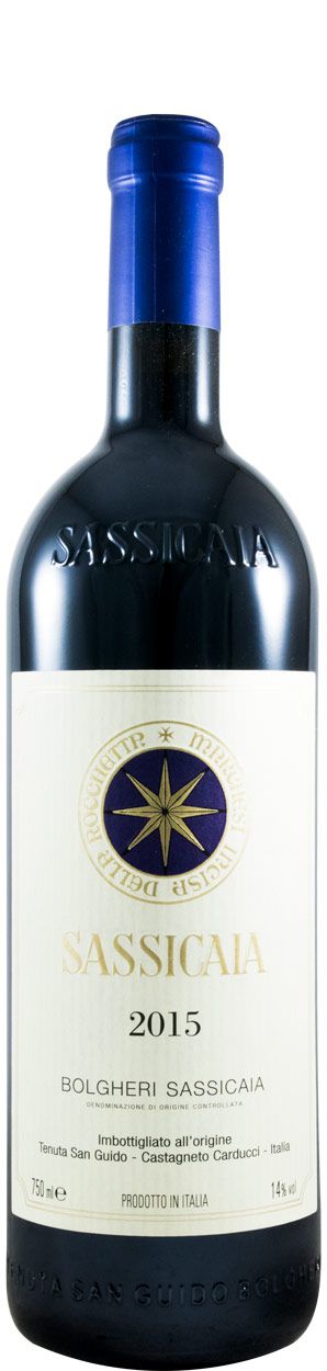 2015 Tenuta San Guido Sassicaia Bolgheri tinto