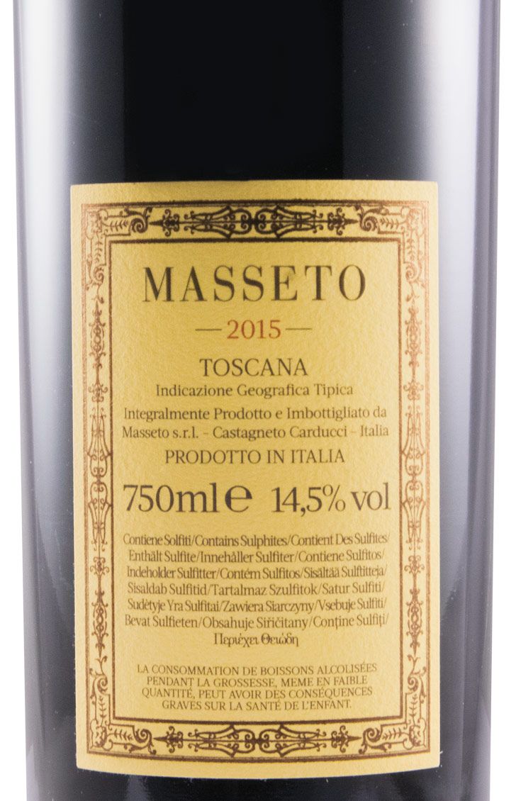 2015 Masseto red