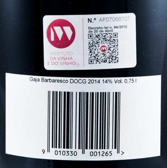 2014 Gaja Barbaresco Langhe DOCG red
