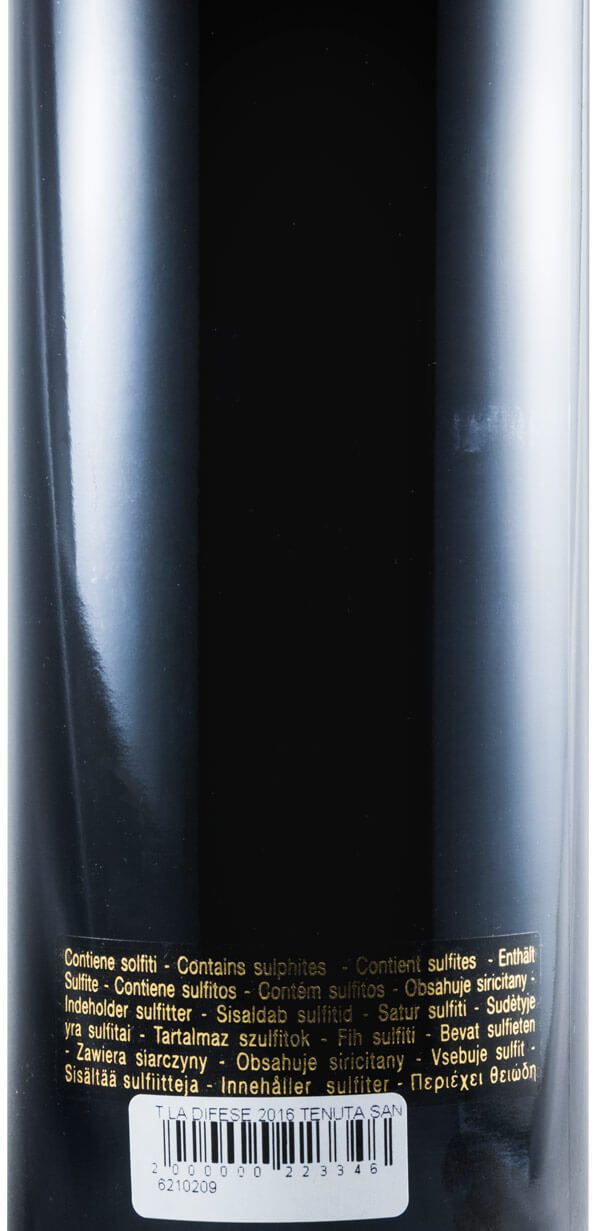2016 Tenuta San Guido Le Difese Toscana tinto