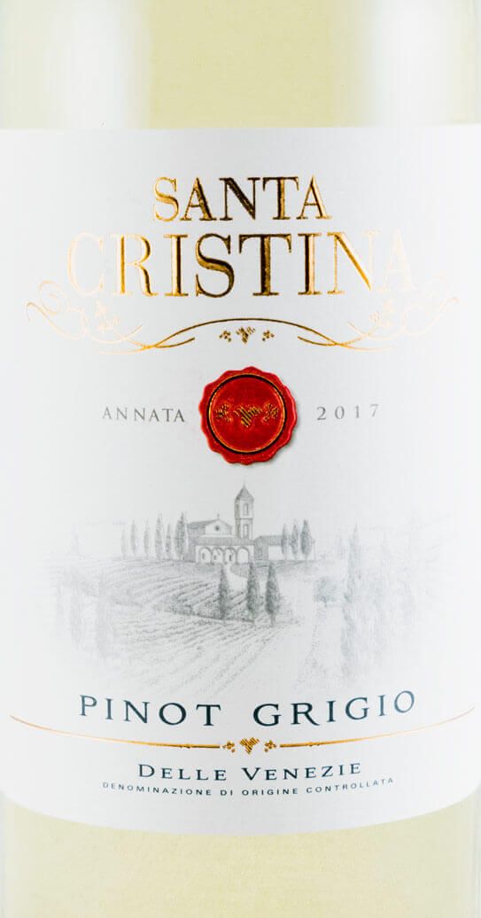 2017 Santa Cristina Pinot Grigio branco