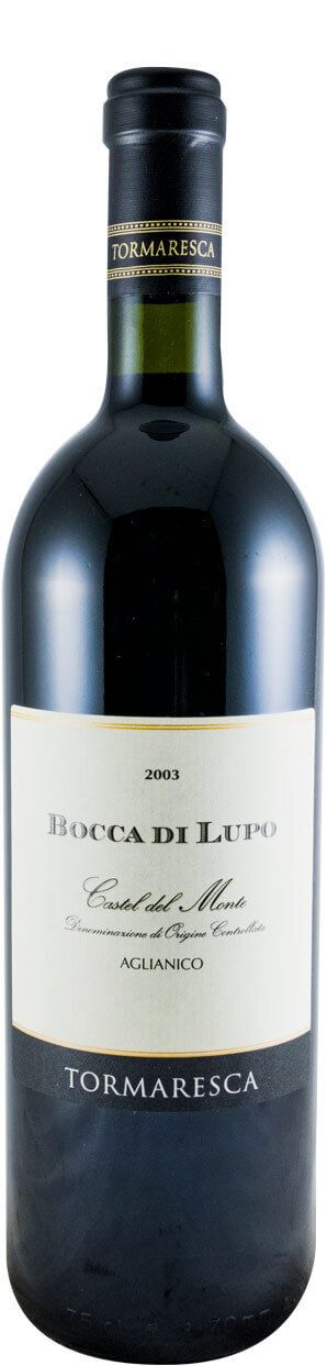2003 Tormaresca Bocca di Lupo Aglianico Castel del Monte tinto