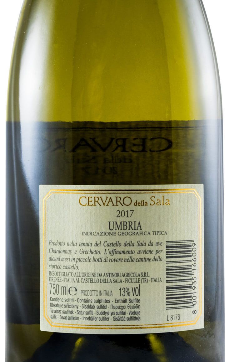 2017 Castello della Sala Cervaro della Sala branco