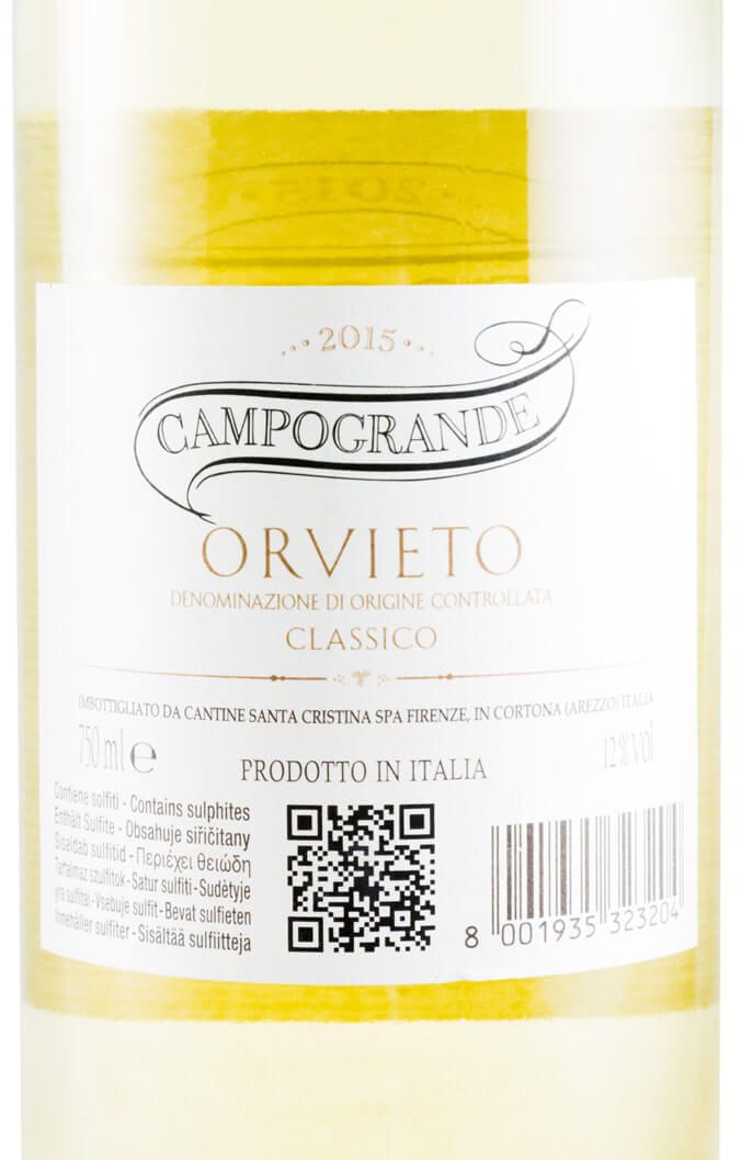 2015 Santa Cristina Campogrande Orvieto Classico branco