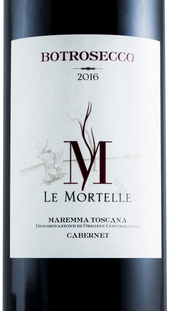 2016 Le Mortelle Botrosecco Maremma red
