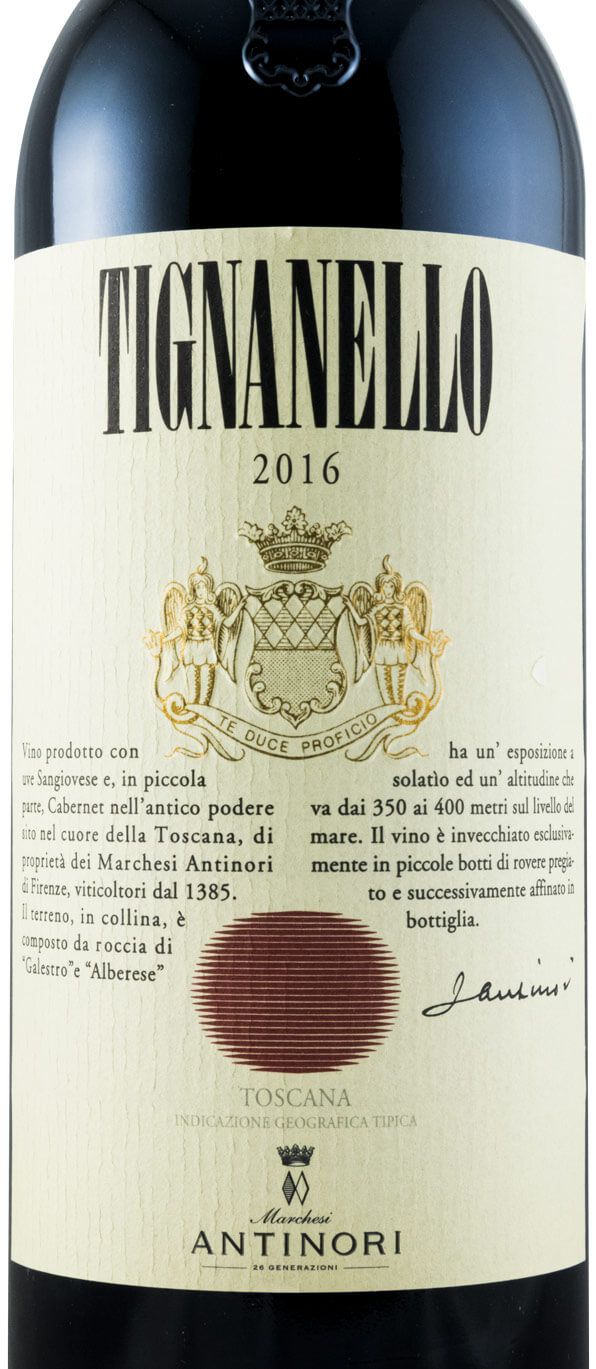 2016 Tignanello red