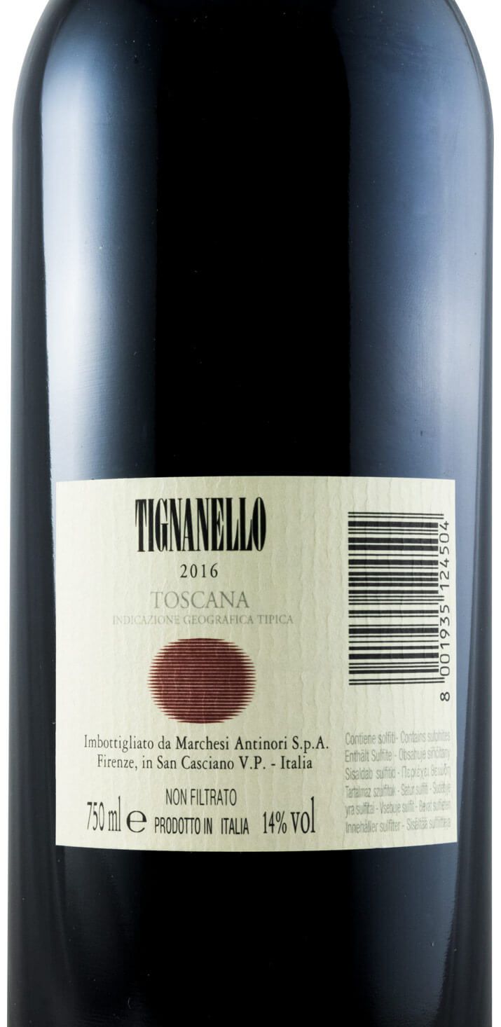 2016 Tignanello red