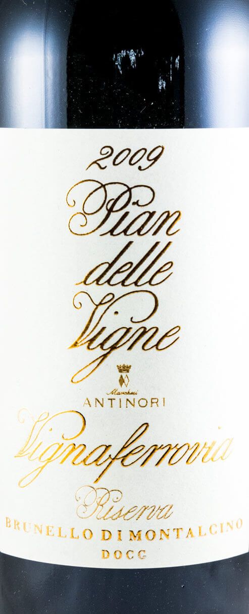 2009 Pian delle Vigne Vignaferrovia Brunello di Montalcino tinto