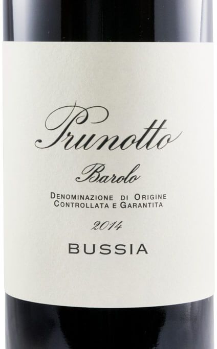 2014 Prunotto Bussia Barolo tinto