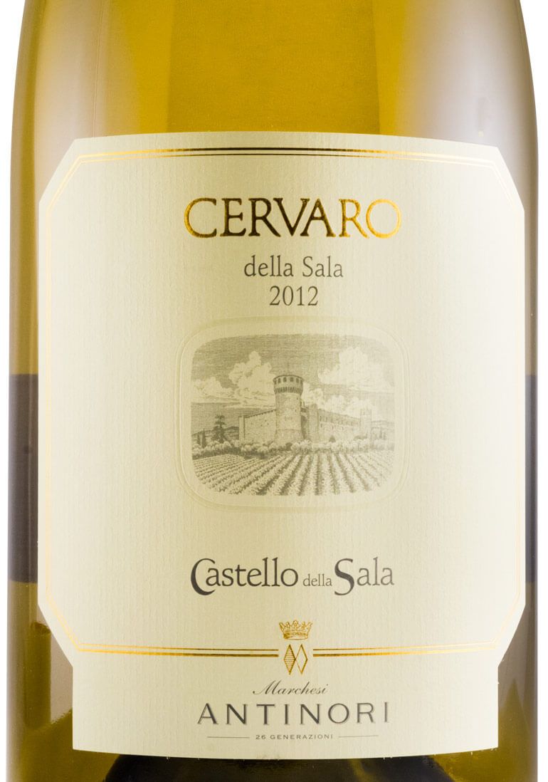 2012 Castello della Sala Cervaro della Sala branco 3L