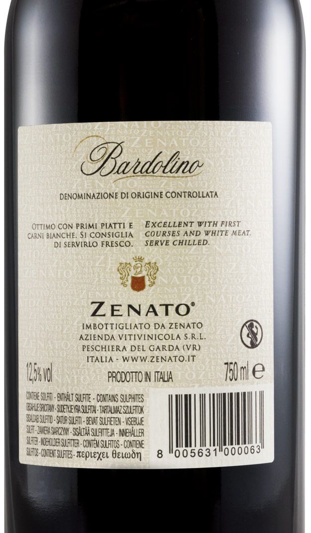 2018 Zenato Bardolino tinto
