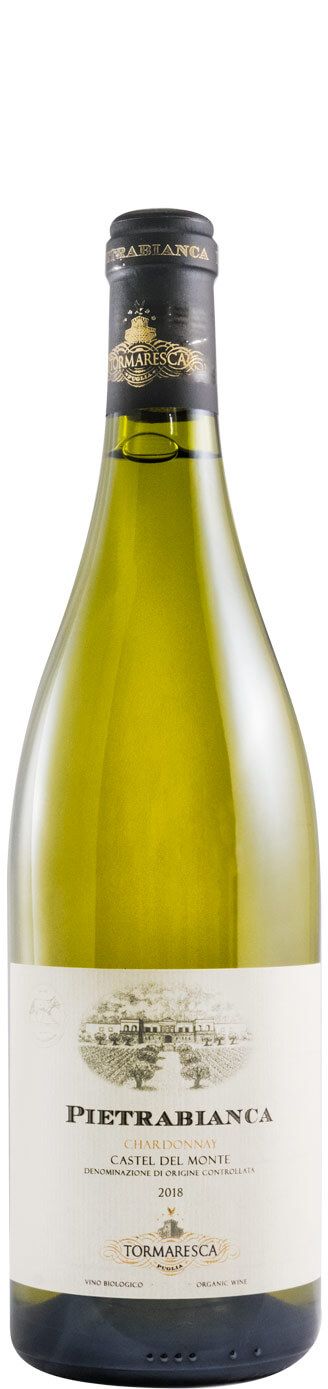 2018 Tormaresca Pietrabianca Chardonnay Castel del Monte organic white