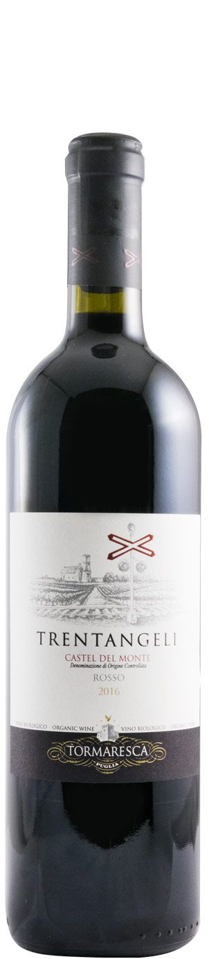 2016 Tormaresca Trentangeli Castel del Monte organic red