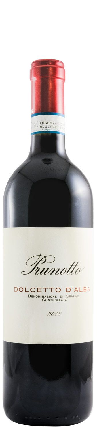 2018 Prunotto Dolceto d'Alba red