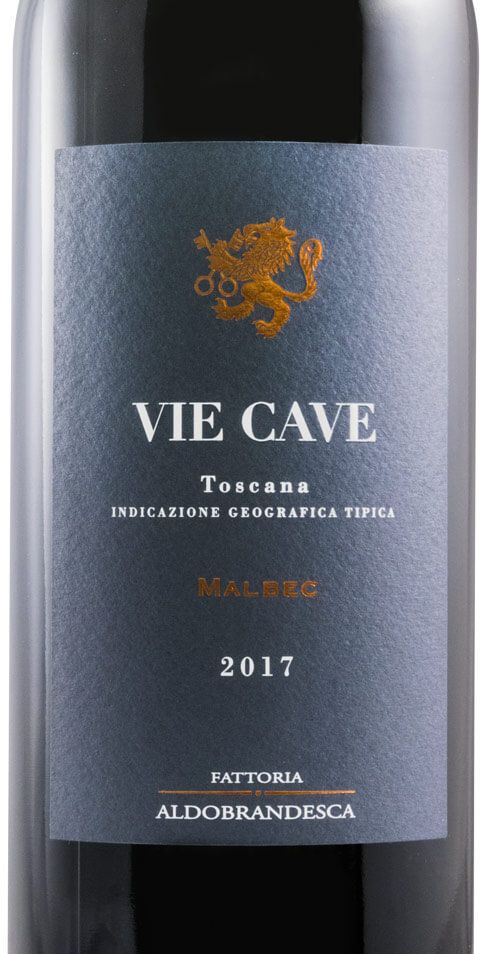 2017 Fattoria Aldobrandesca Vie Cave Malbec Sovana tinto