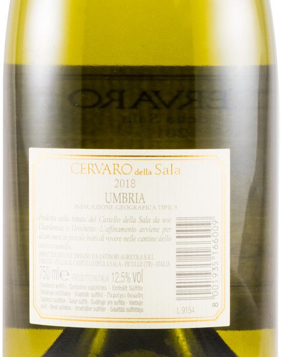 2018 Castello della Sala Cervaro della Sala branco