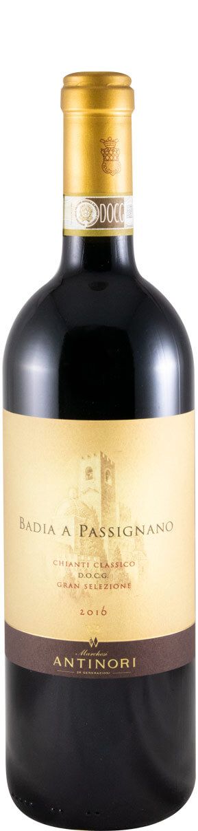 2016 Badia a Passignano Chianti Classico Gran Selezione red