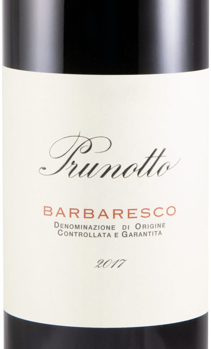 2017 Prunotto Barbaresco red