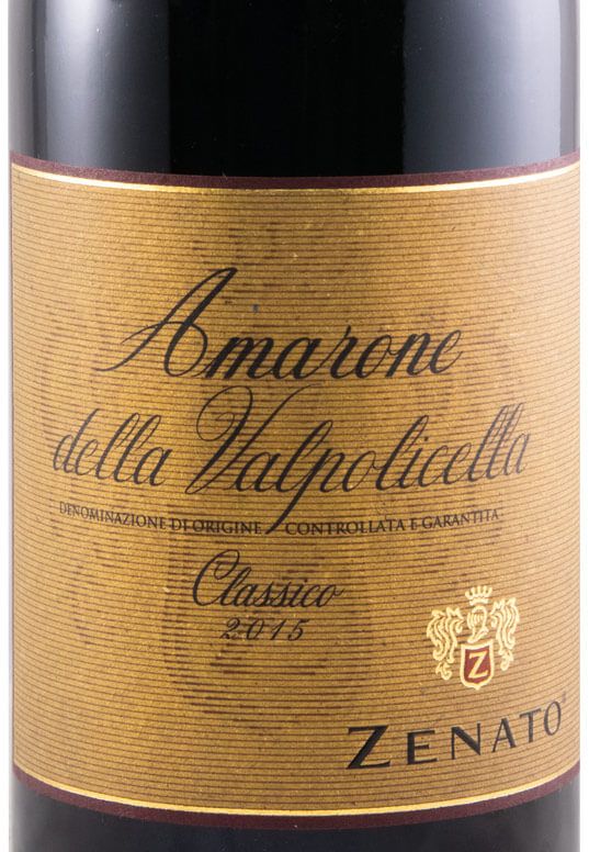 2015 Zenato Amarone della Valpolicella Classico tinto