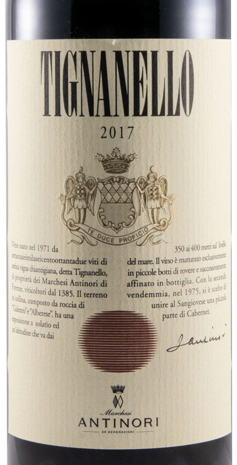 2017 Tignanello red