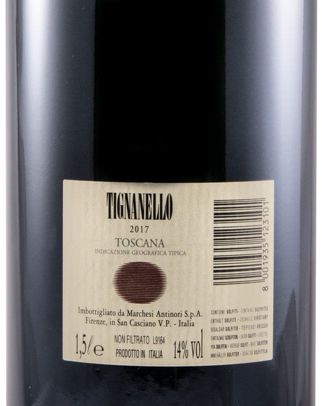 2017 Tignanello red 1.5L