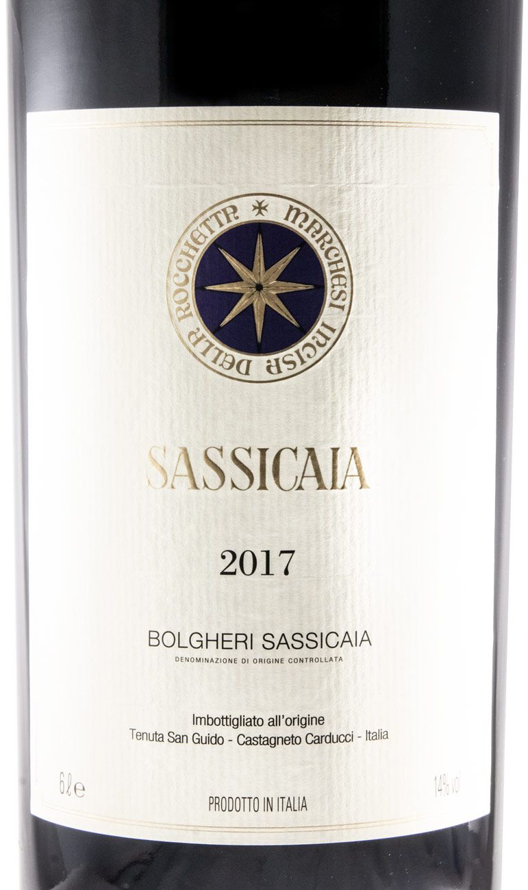 2017 Tenuta San Guido Sassicaia Bolgheri tinto 6L