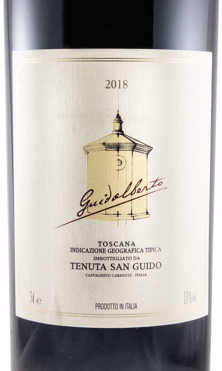2018 Tenuta San Guido Guidalberto Toscana red 3L