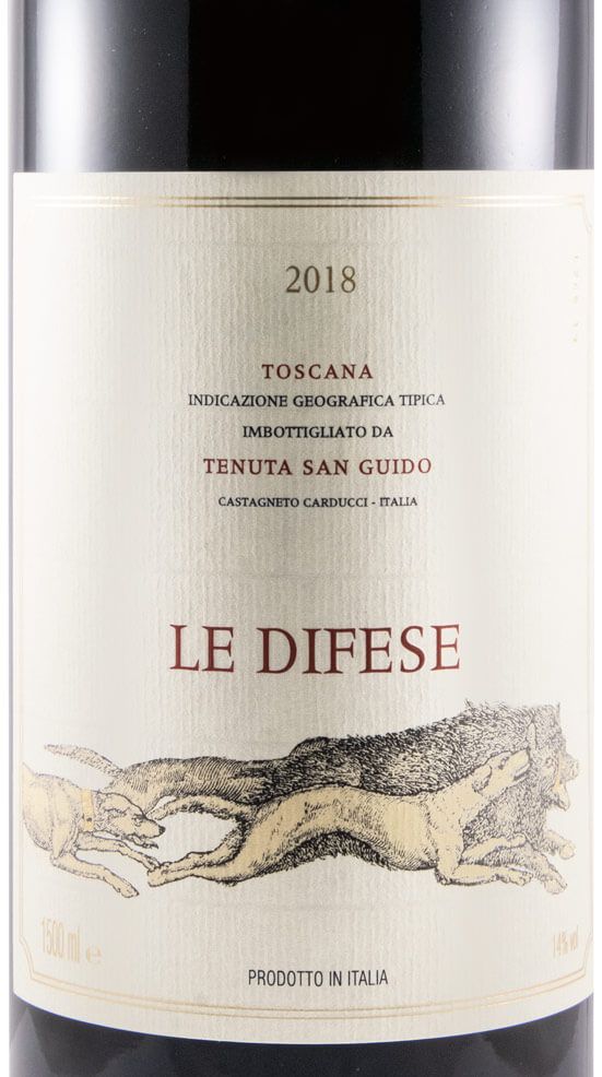 2018 Tenuta San Guido Le Difese Toscana red 1.5L