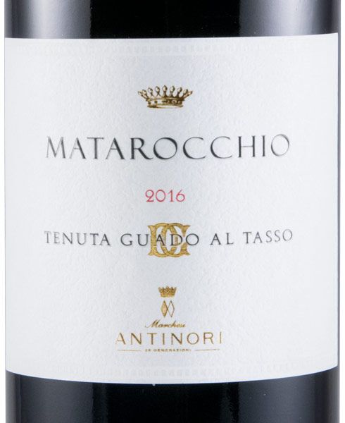 2016 Tenuta Guado al Tasso Matarocchio Bolgheri Superiore red