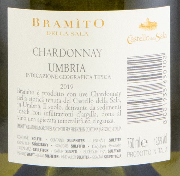 2019 Castello della Sala Bramìto della Sala Chardonnay white