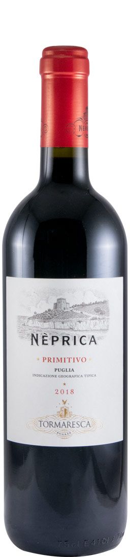 2018 Tormaresca Nèprica Primitivo red