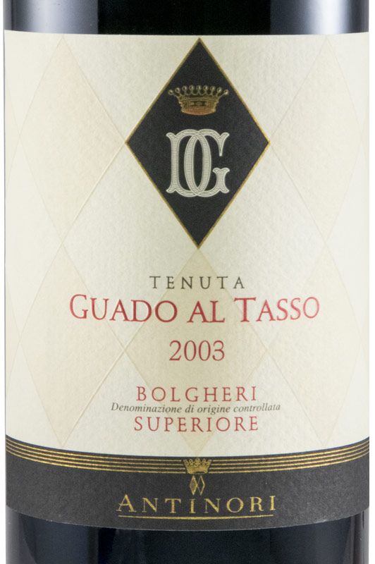 2003 Tenuta Guado al Tasso Bolgheri Superiore tinto