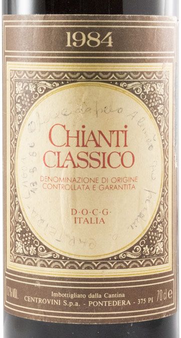 1984 Centrovini Chianti Classico red