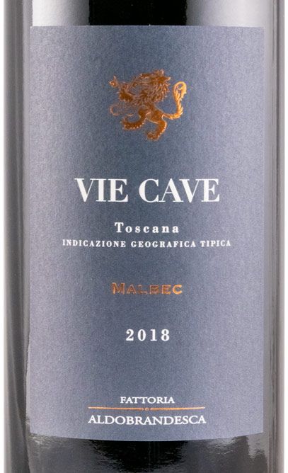 2018 Fattoria Aldobrandesca Vie Cave Malbec Sovana tinto