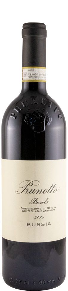 2016 Prunotto Bussia Barolo red