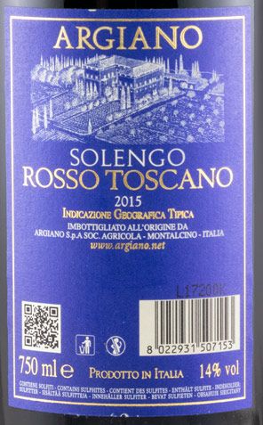 2015 Argiano Solengo Montalcino tinto