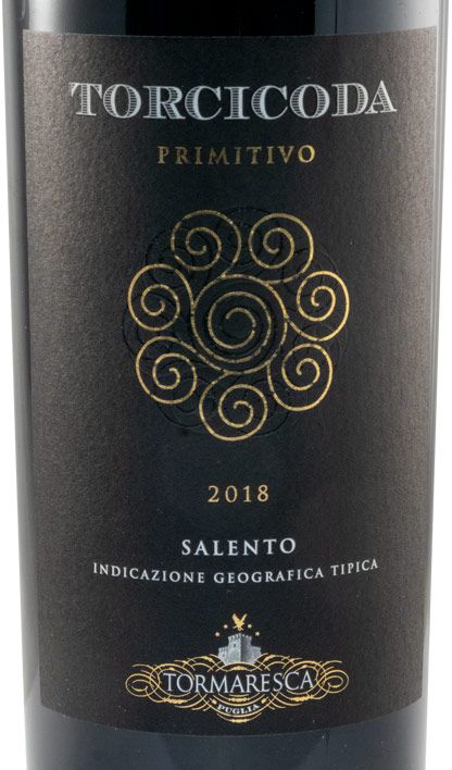 2018 Tormaresca Torcicoda Primitivo Salento tinto