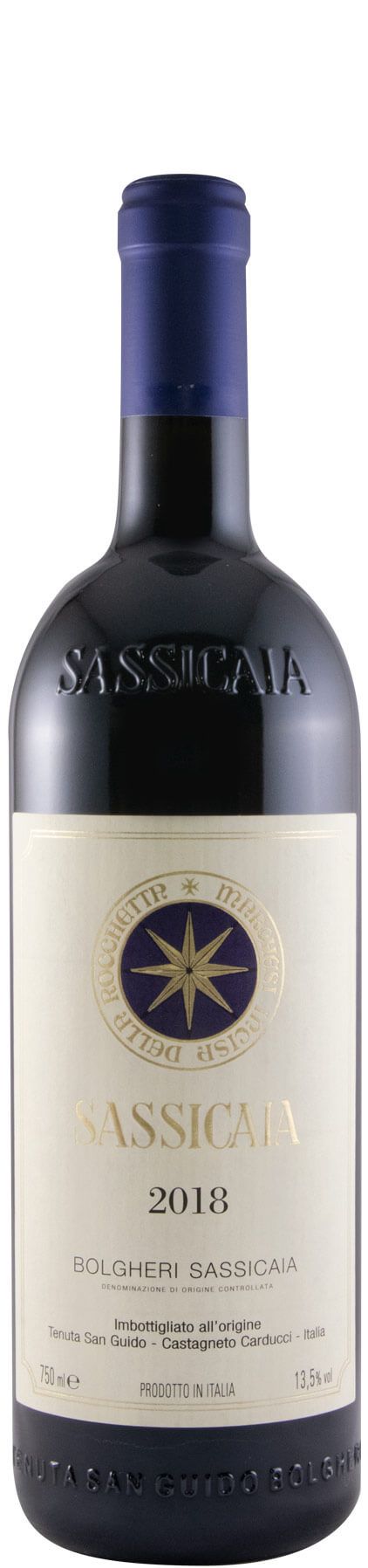 2018 Tenuta San Guido Sassicaia Bolgheri tinto