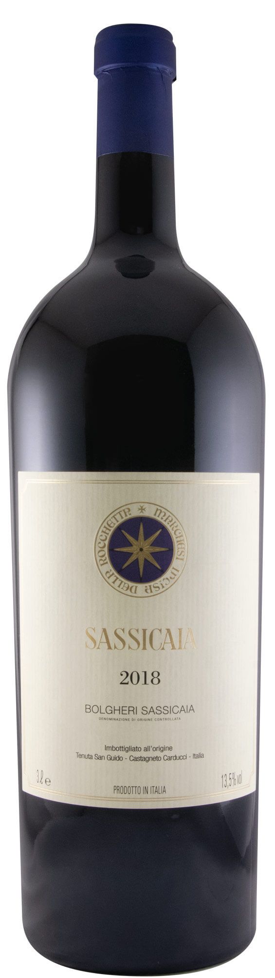 2018 Tenuta San Guido Sassicaia Bolgheri tinto 3L