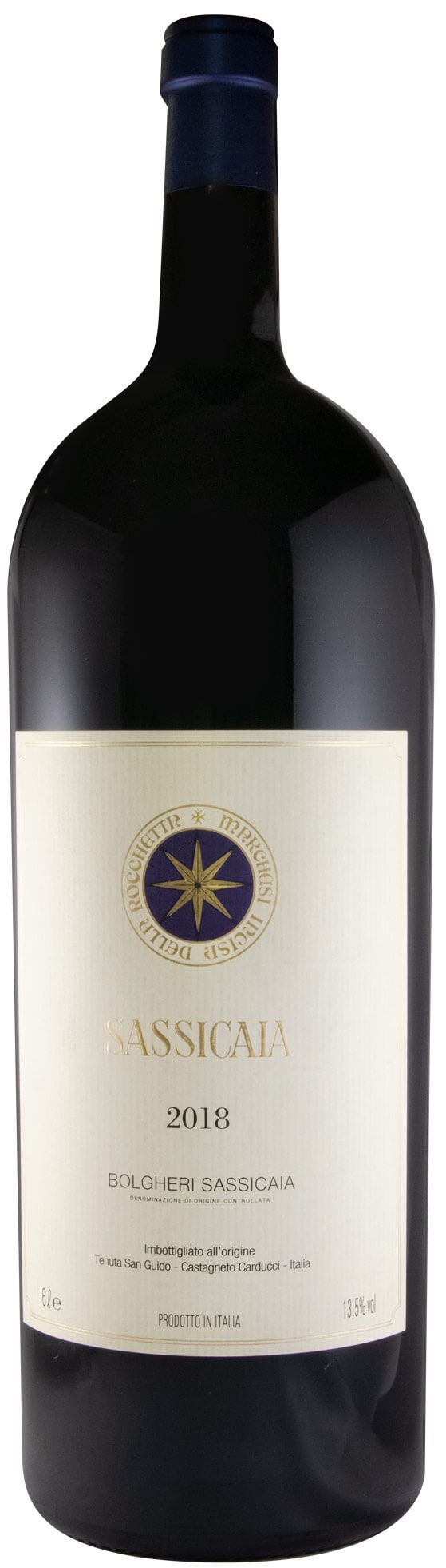 2018 Tenuta San Guido Sassicaia Bolgheri red 6L