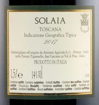 2017 Solaia tinto 1,5L