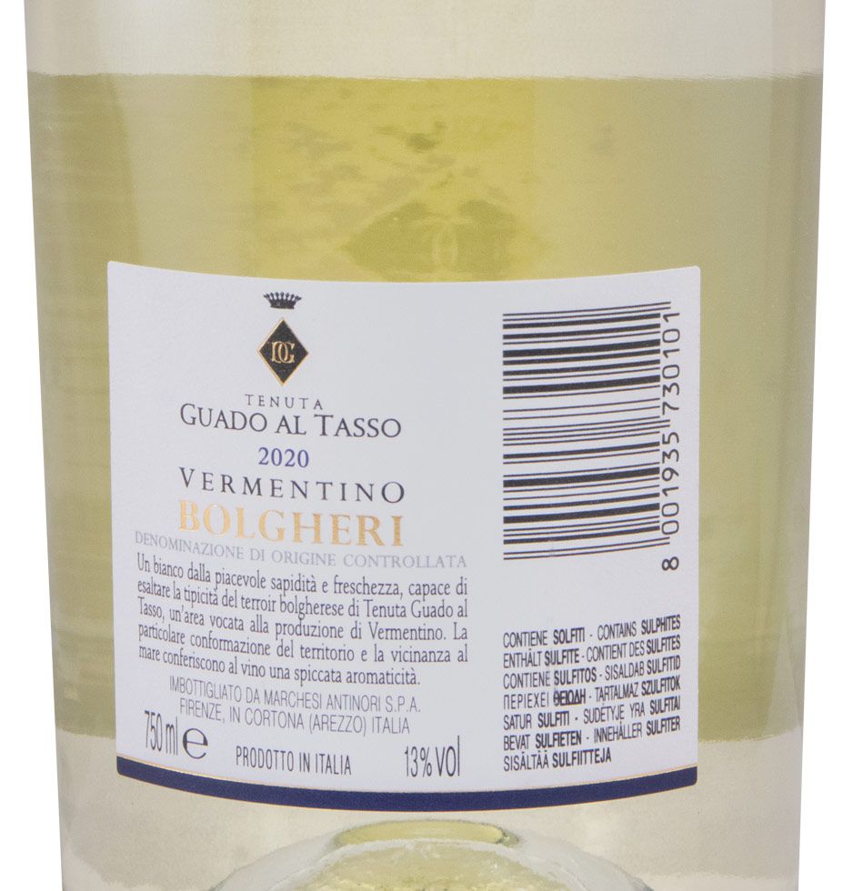 2020 Tenuta Guado al Tasso Vermentino Bolgheri branco
