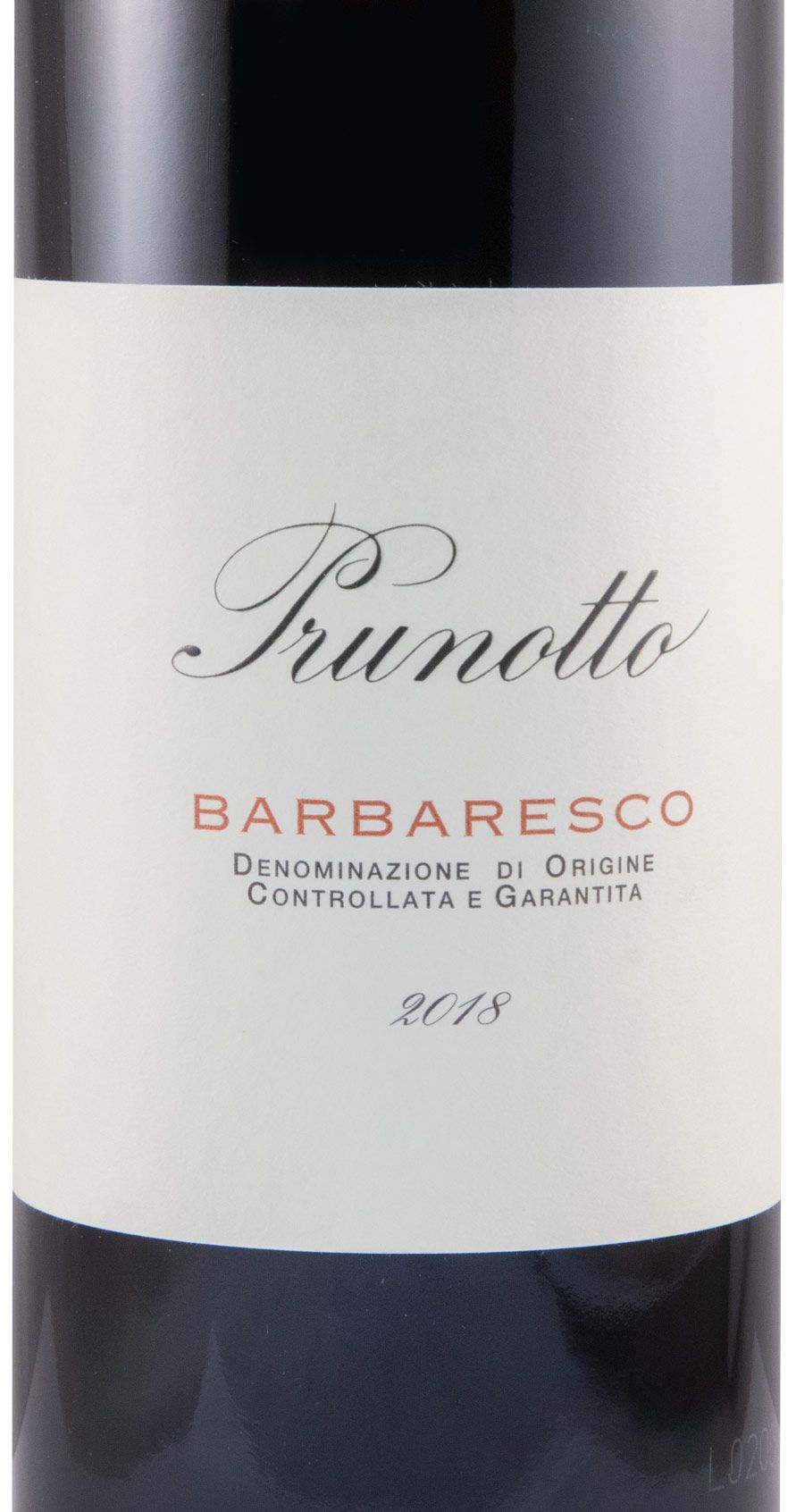 2018 Prunotto Barbaresco red
