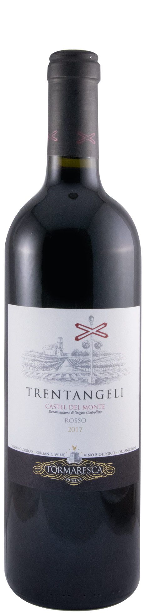 2017 Tormaresca Trentangeli Castel del Monte biológico tinto