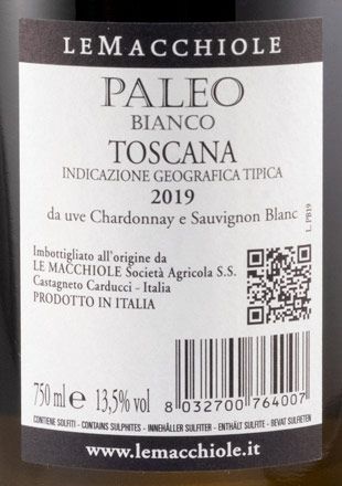 2019 Le Macchiole Paleo white